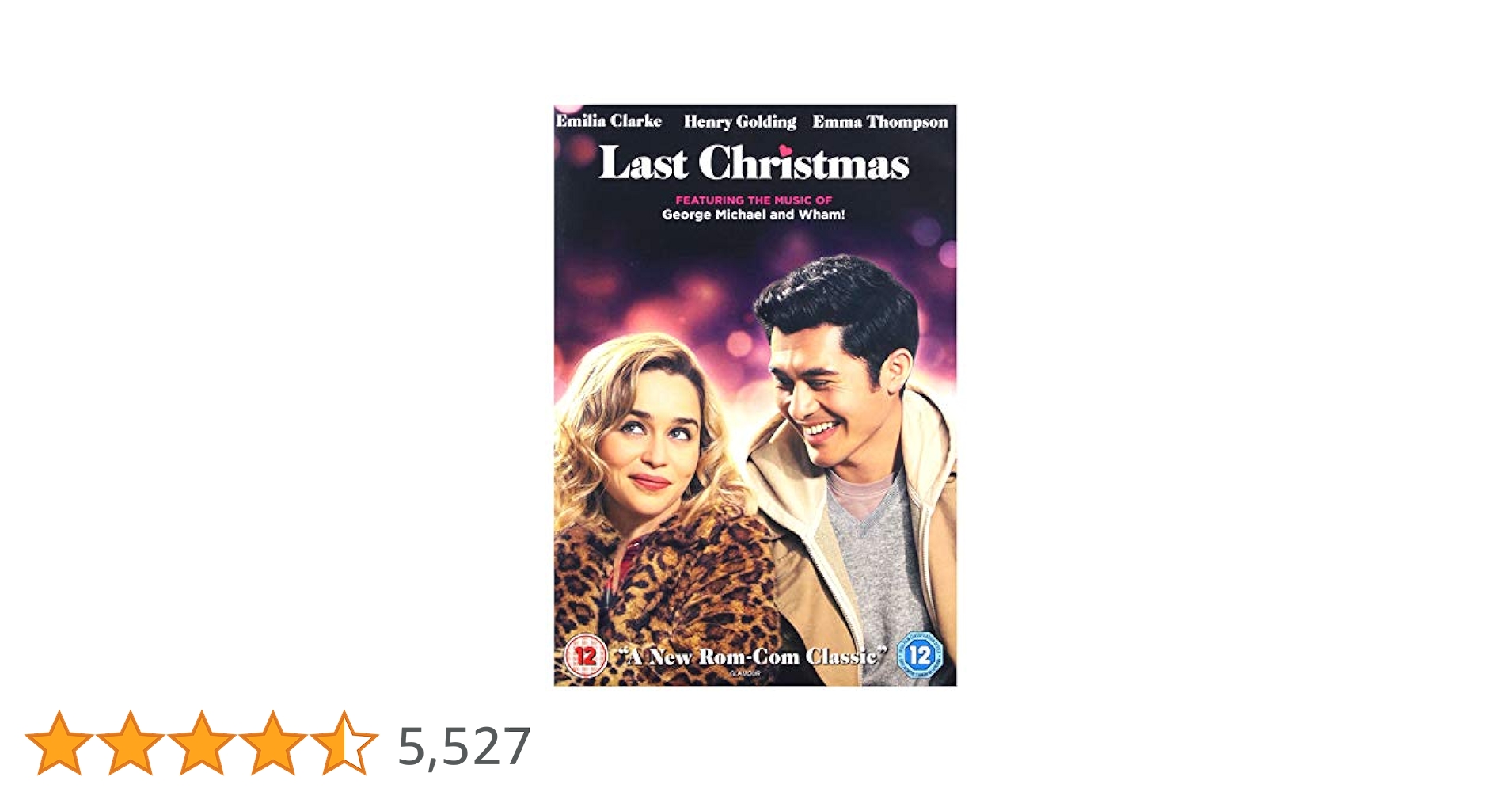 Last Christmas (DVD) [2019]: Amazon.co.uk: DVD & Blu-ray